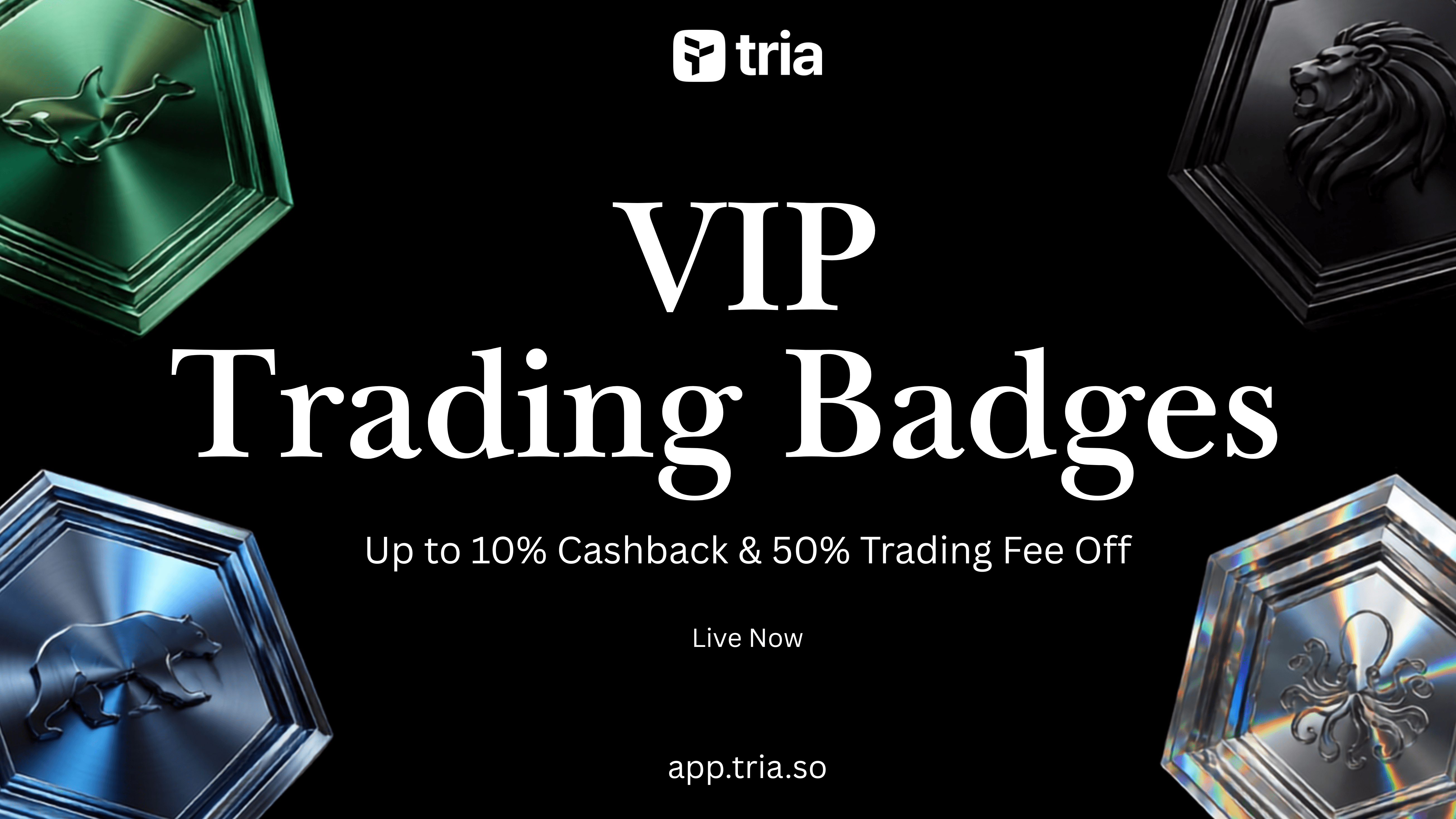 VIP Trading Badges: Up to 50% Off Fees - Image 1